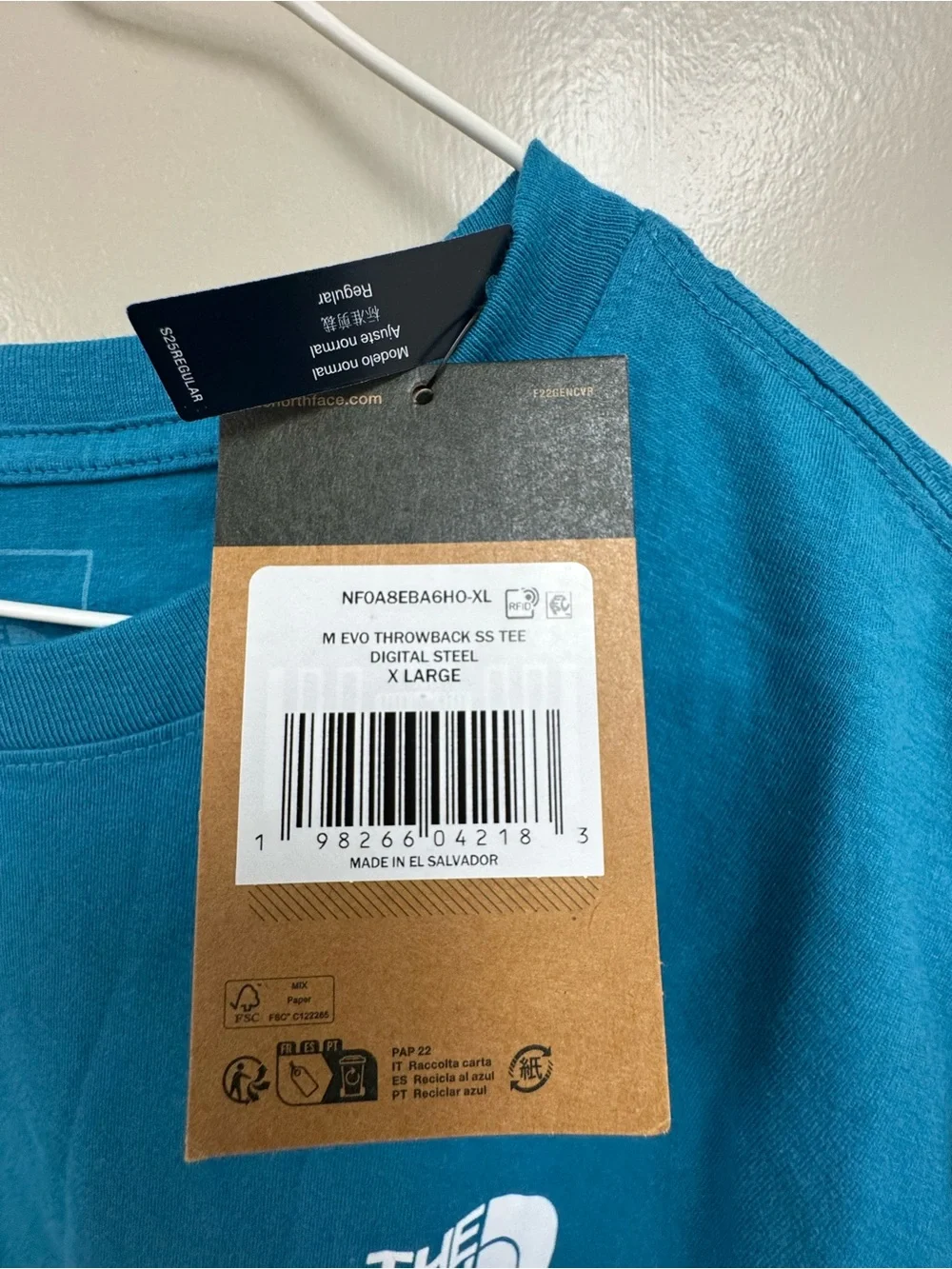 North Face T-shirt X-Large